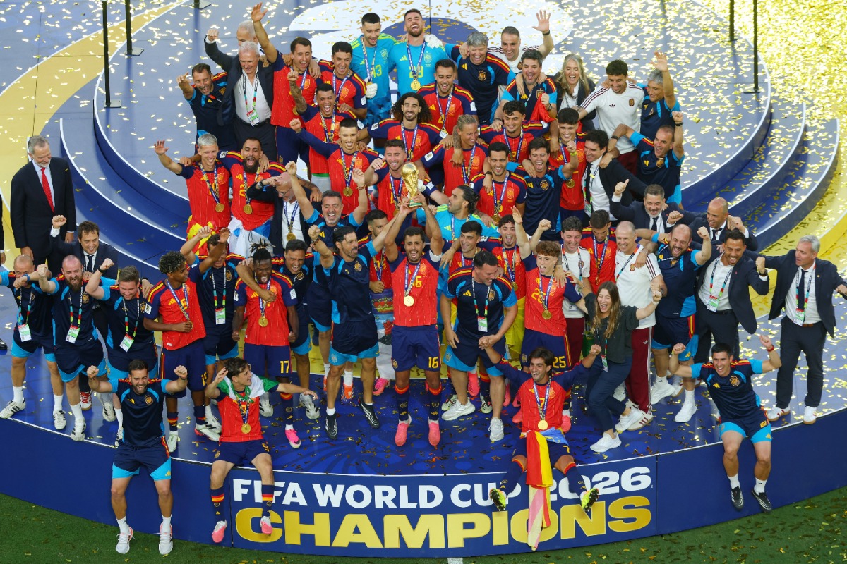 北中米W杯はスペインの優勝で幕を閉じた【写真:ロイター】