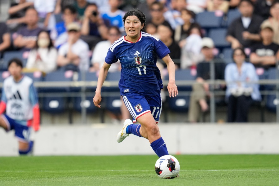 なでしこジャパンの千葉玲海菜【写真:SportsPressJP/アフロ】
