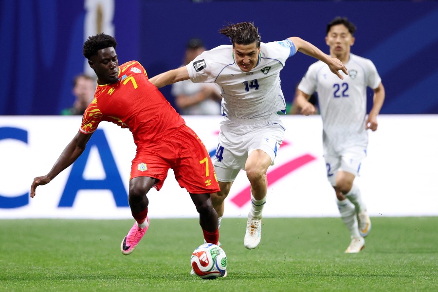 北中米W杯DRコンゴとウズベキスタンの一戦に物議【写真:ロイター】