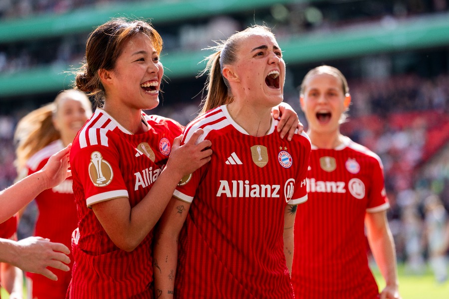 バイエルン女子が来日【写真:picture alliance/アフロ】