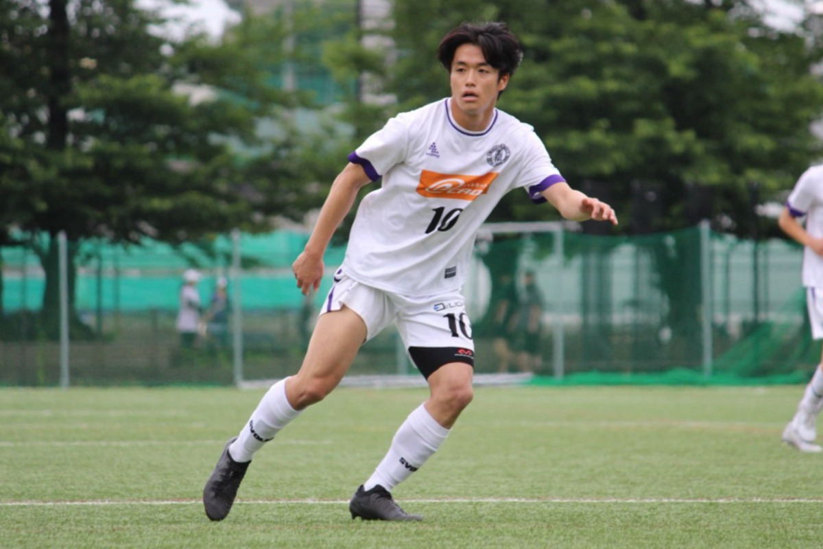 國學院大の辻友翔【写真：國學院大学体育連合会蹴球部】