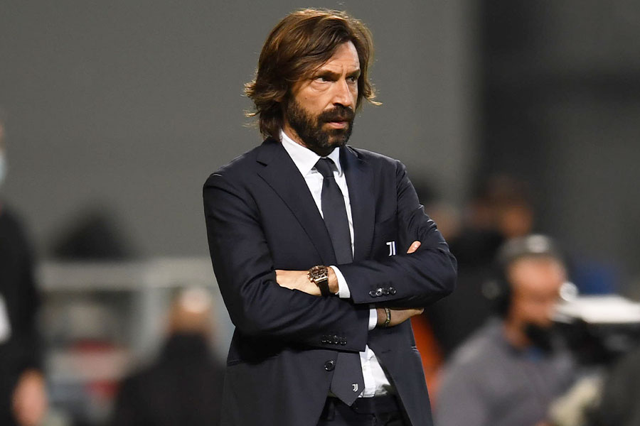 アンドレア・ピルロ氏の就任が白紙に【写真：Maurizio Borsari/アフロ】