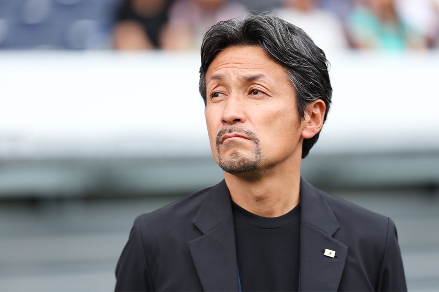 なでしこジャパンの狩野倫久監督【写真：森田直樹/アフロスポーツ】