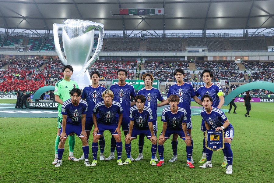 2026年に開催されたU-23アジア杯を制したU-23日本代表【写真:アフロ】