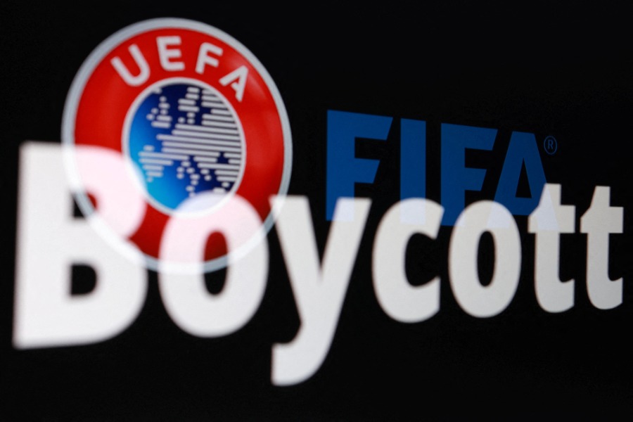 UEFAがFIFAに対して声明【写真:ロイター】