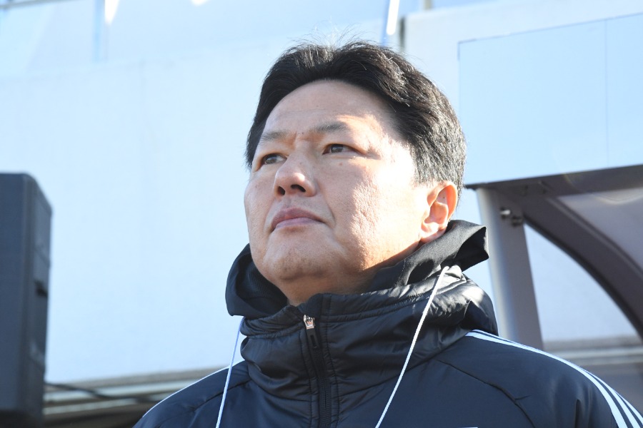 U-23日本代表を率いる大岩剛監督【写真：徳原隆元】