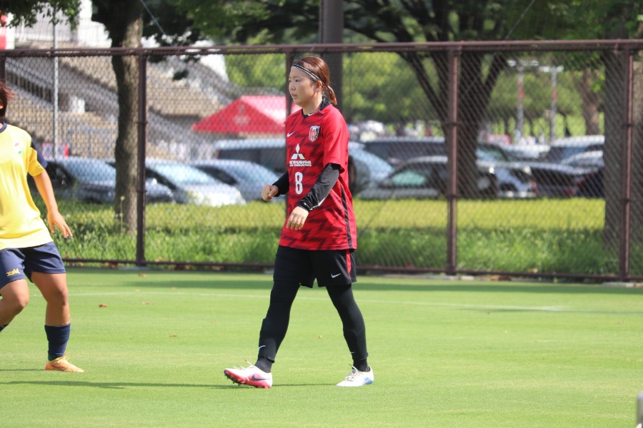 浦和レッズレディース・榊原琴乃【写真:轡田哲朗】