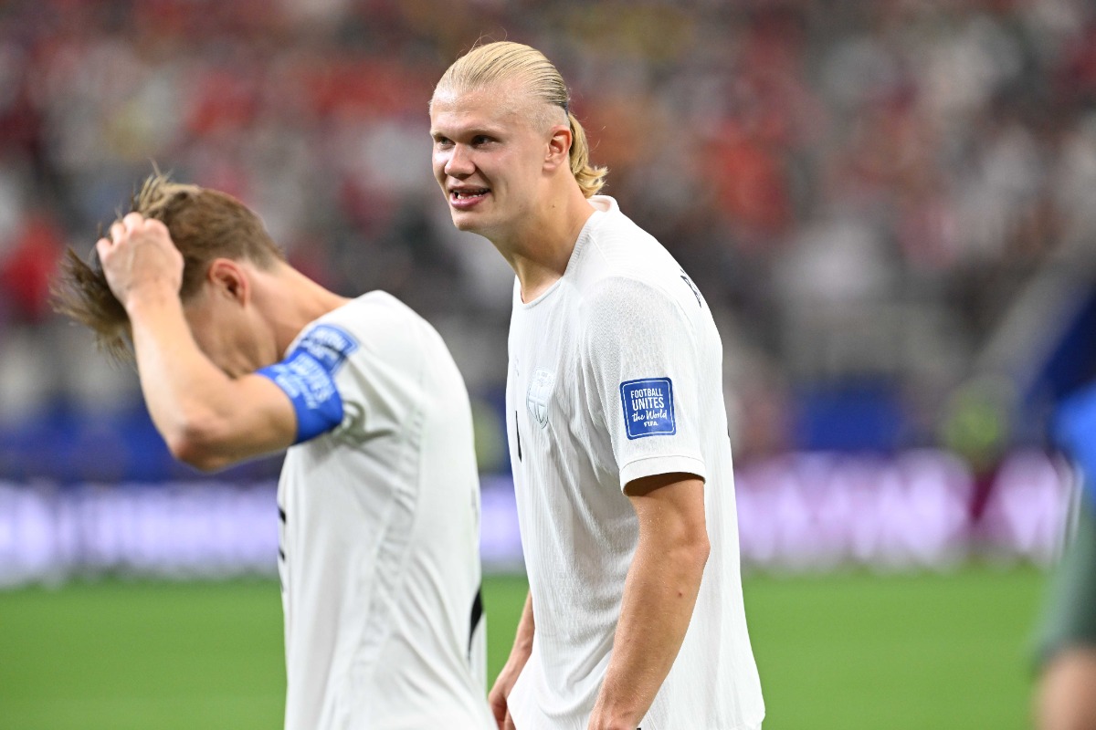 ノルウェー代表FWのアーリング・ブラウト・ハーランド【写真:徳原隆元】