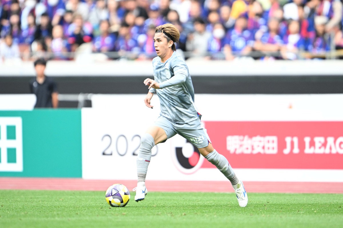 安斎颯馬のFC東京復帰が発表された【写真:徳原隆元】