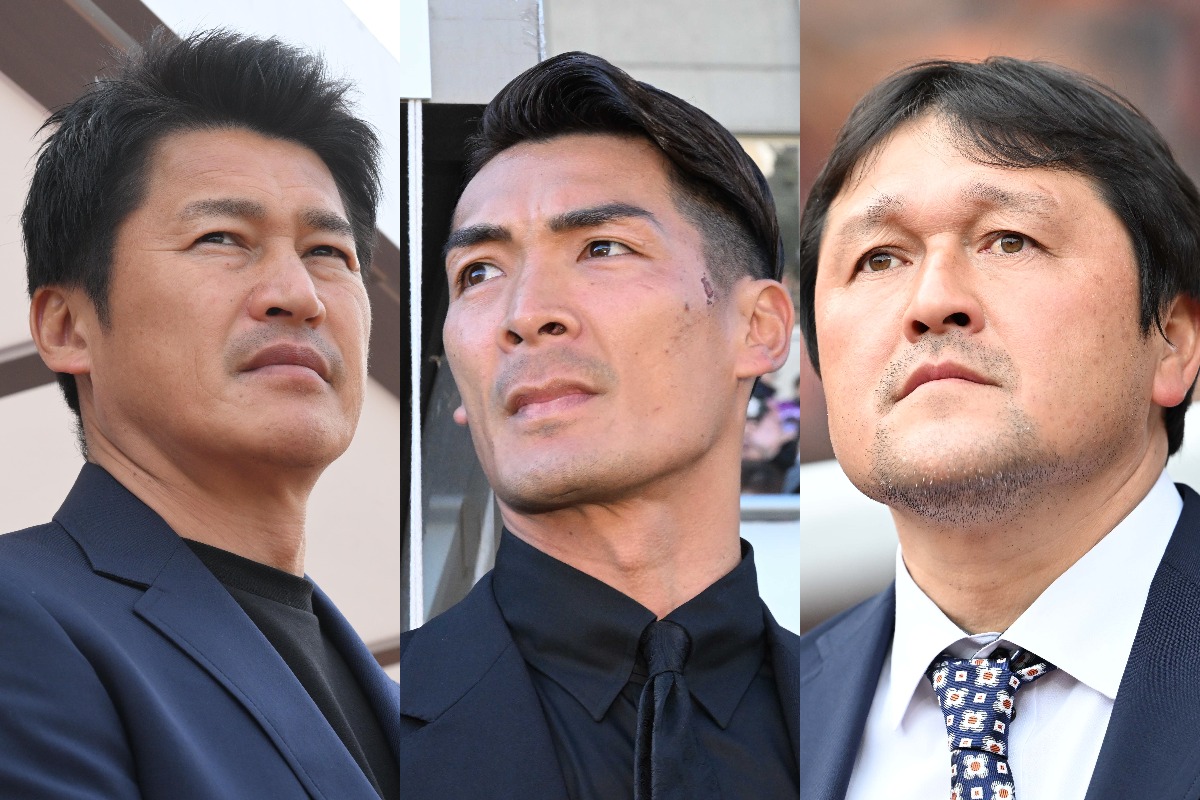 静岡の3クラブを率いる指揮官3人が座談会【写真:徳原隆元】