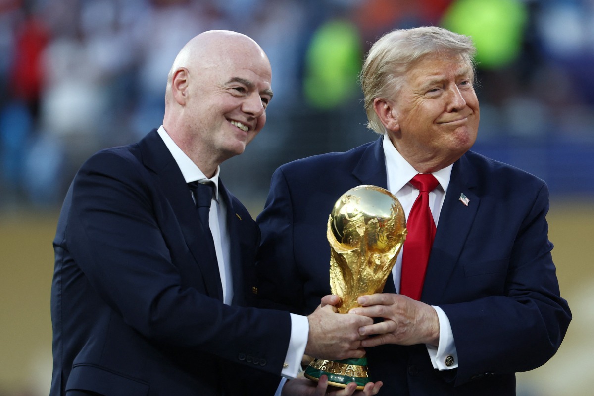 FIFAのジャンニ・インファンティーノ会長【写真：ロイター】