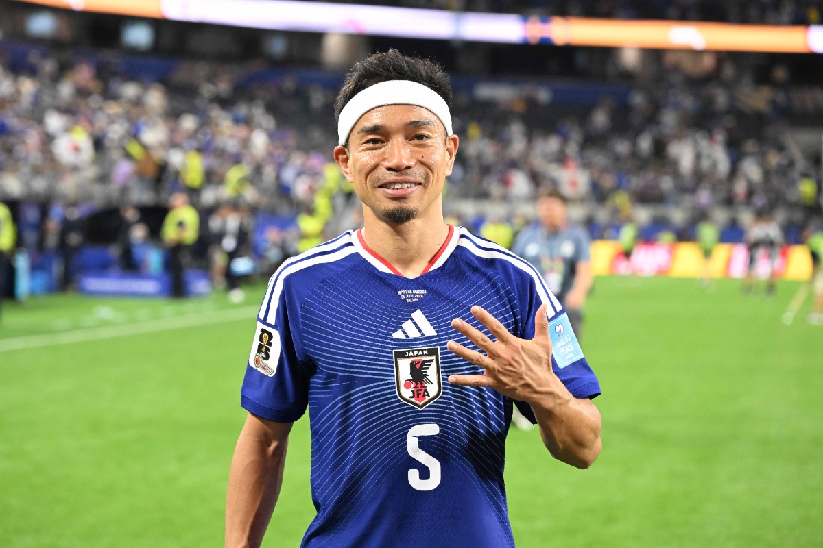 長友佑都が開幕戦の試合会場に来場【写真：徳原隆元】