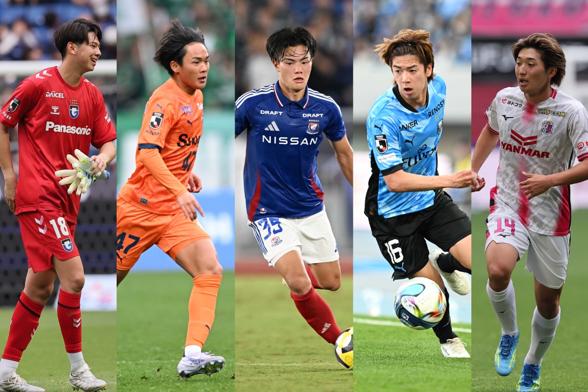 Jリーグ期待の新世代たちに注目【写真：徳原隆元&柳瀬心祐】