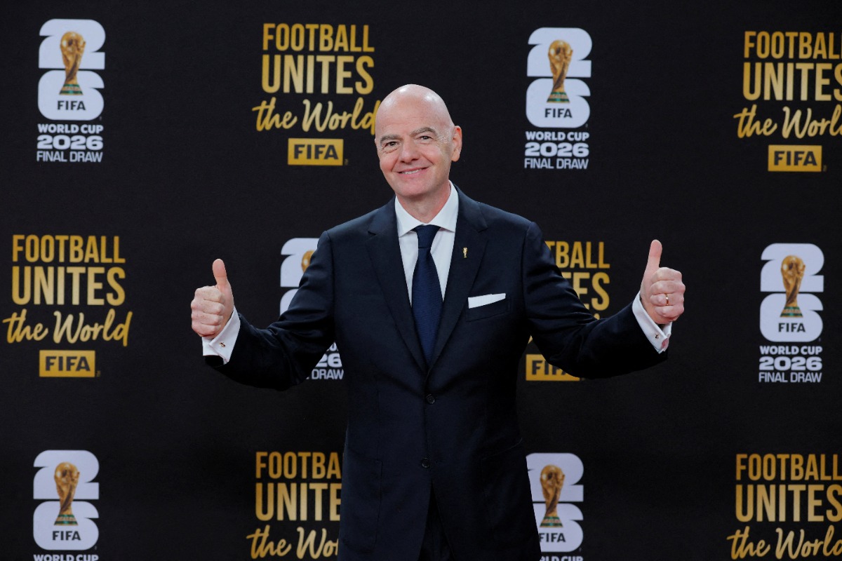 FIFAのジャンニ・インファンティーノ会長【写真：ロイター】