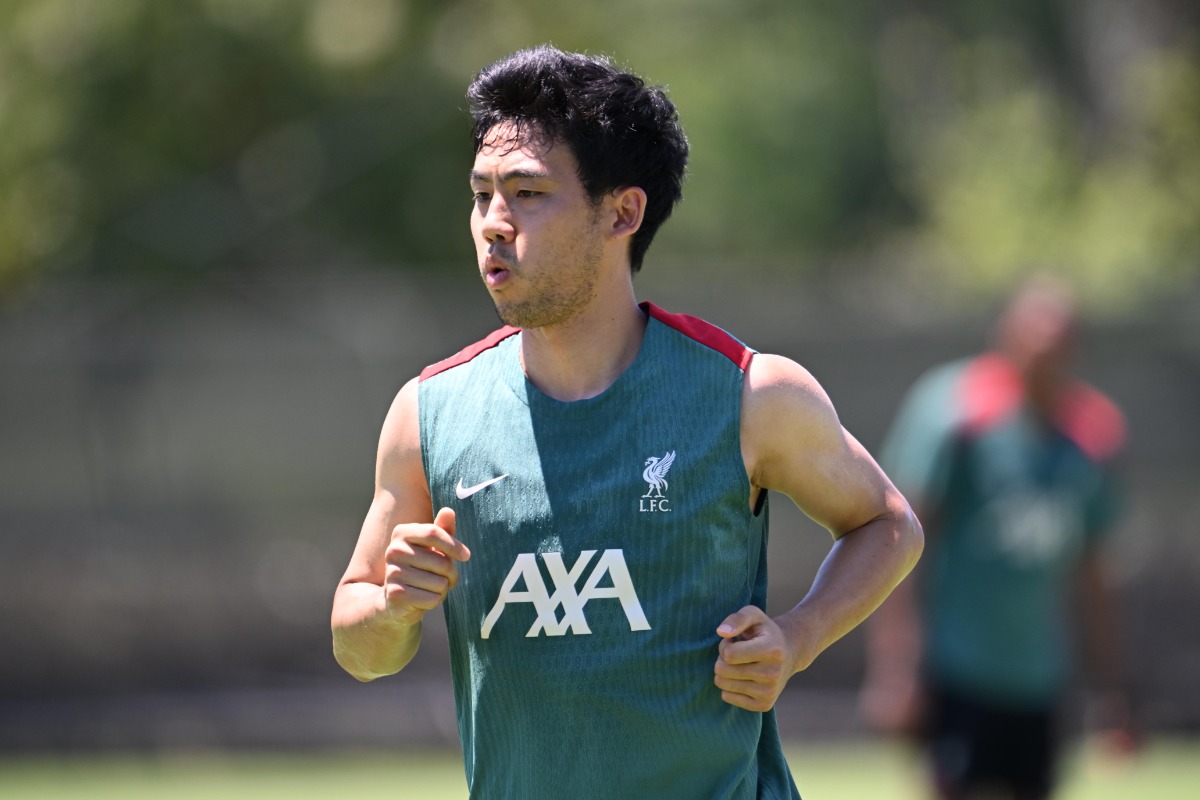 リバプールの遠藤航【写真:徳原隆元】