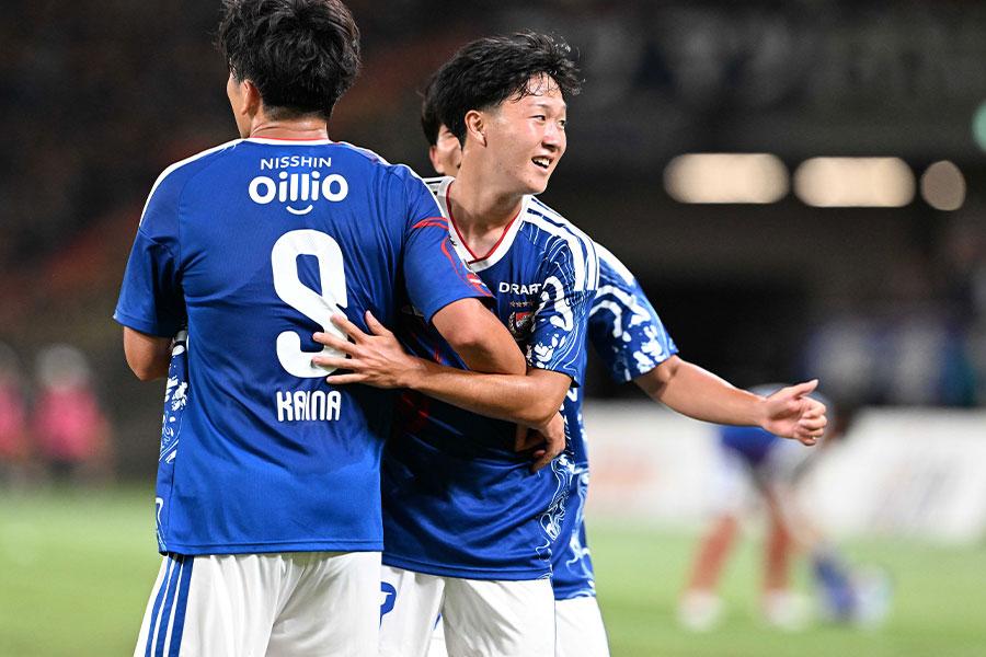 三井寺眞が開幕戦で衝撃ゴール【写真:徳原隆元】