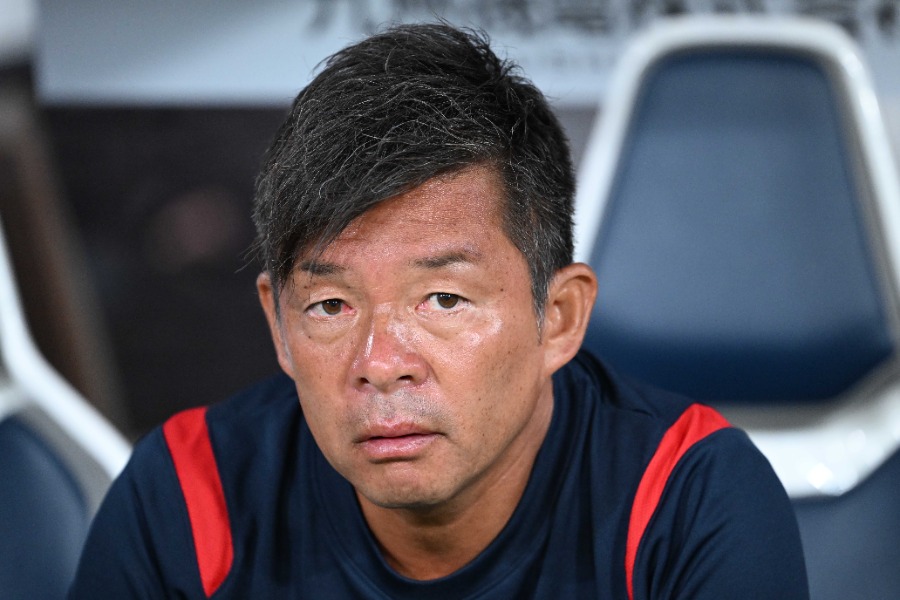 鹿島を率いる鬼木達監督【写真：徳原隆元】