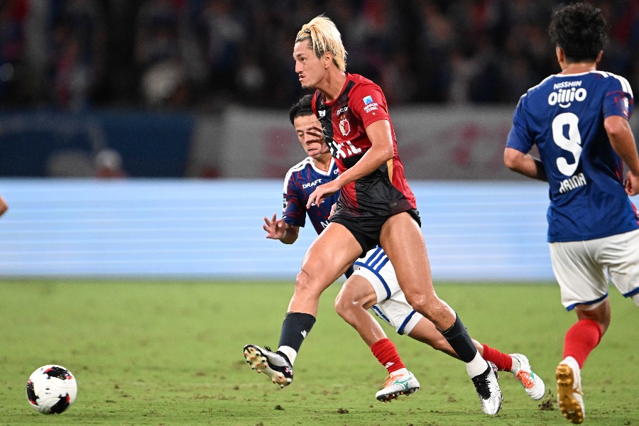 鹿島の鈴木優磨【写真:徳原隆元】