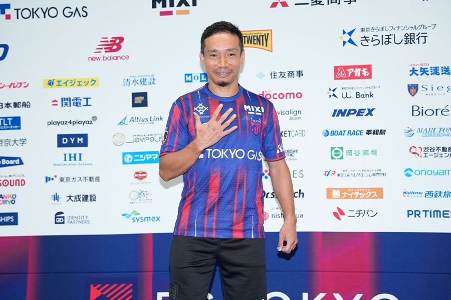 長友佑都が契約更新を決めた【写真:増田美咲】