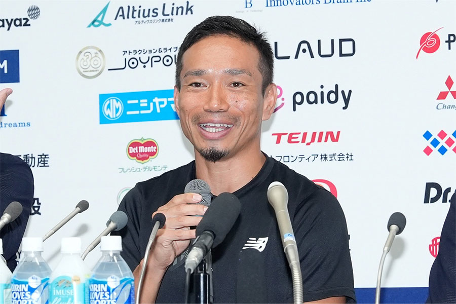 長友佑都が家族とのやりとりを明かした【写真:増田美咲】