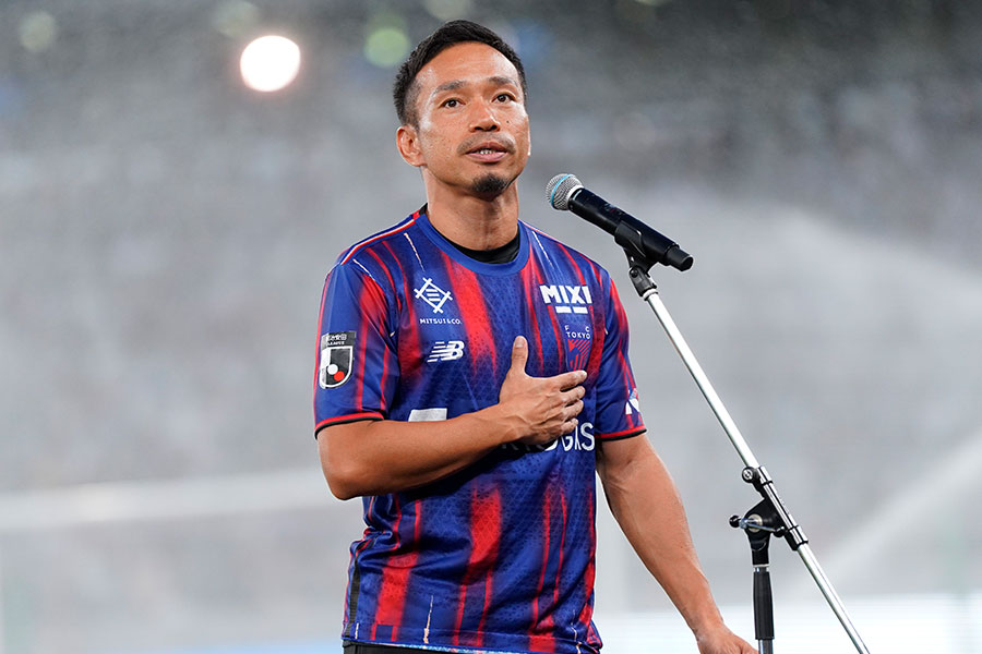 長友佑都がリーグ優勝の夢を追いかける【写真：増田美咲】