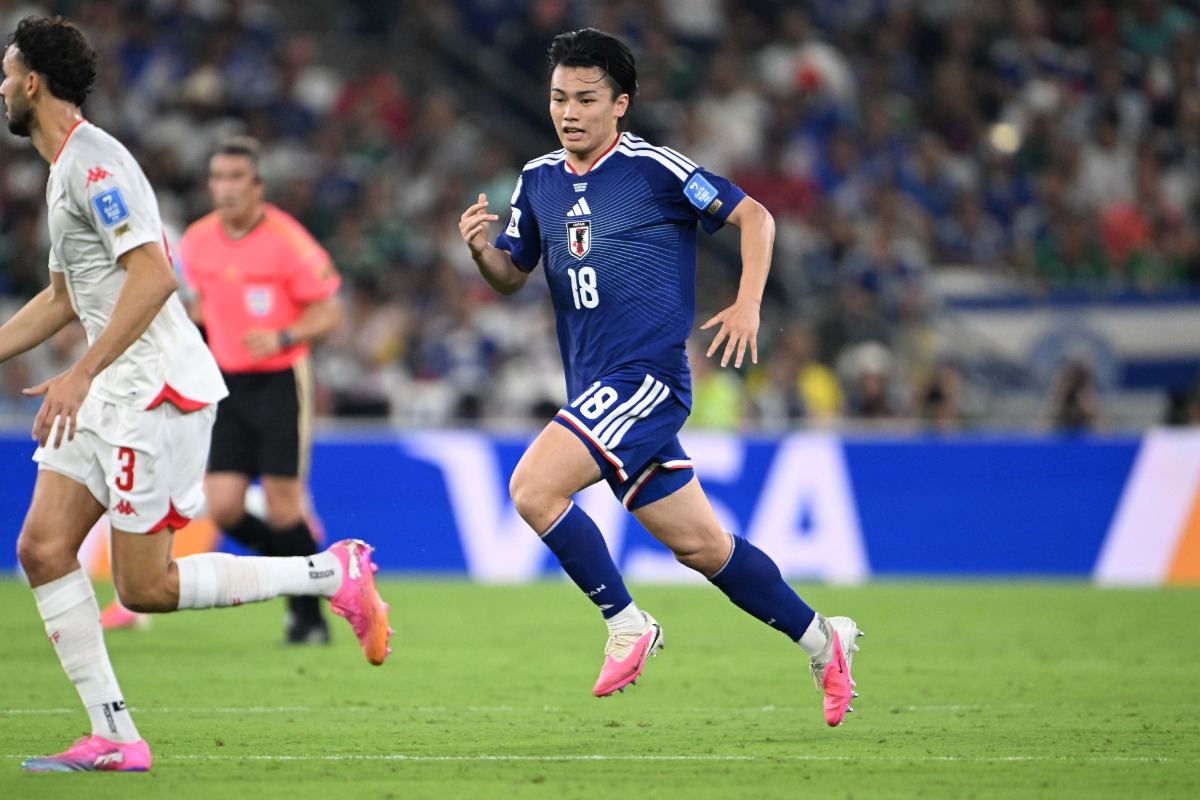 フェイエノールトの日本代表FW上田綺世【写真:徳原隆元】