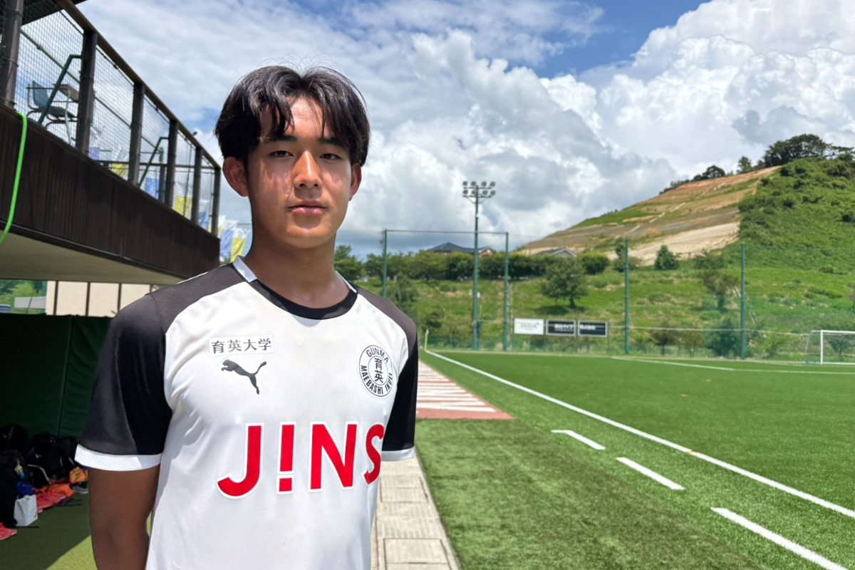 前橋育英の結城快成【写真：安藤隆人】