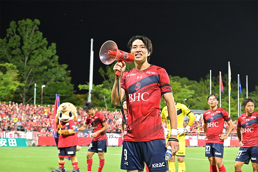 今治戦に出場したいわき・道脇豊【写真:Getty Images】