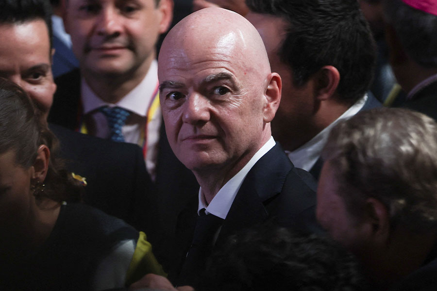 FIFAのジャンニ・インファンティーノ会長【写真：ロイター】
