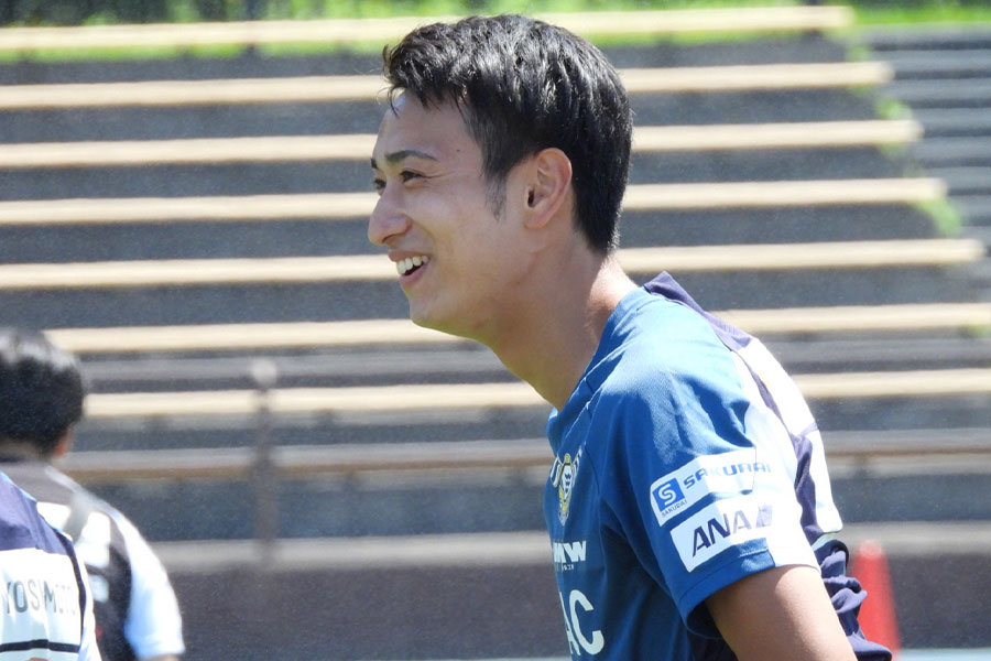 中井卓大がJリーグデビューを飾った【写真:FOOTBALL ZONE編集部 】