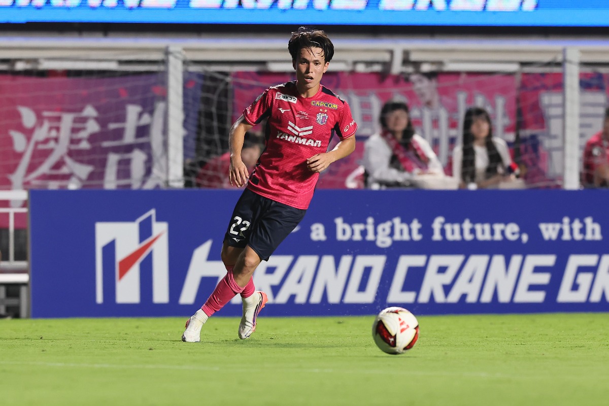 C大阪の髙橋仁胡がキールへ期限付き移籍した【写真:柳瀬心祐】
