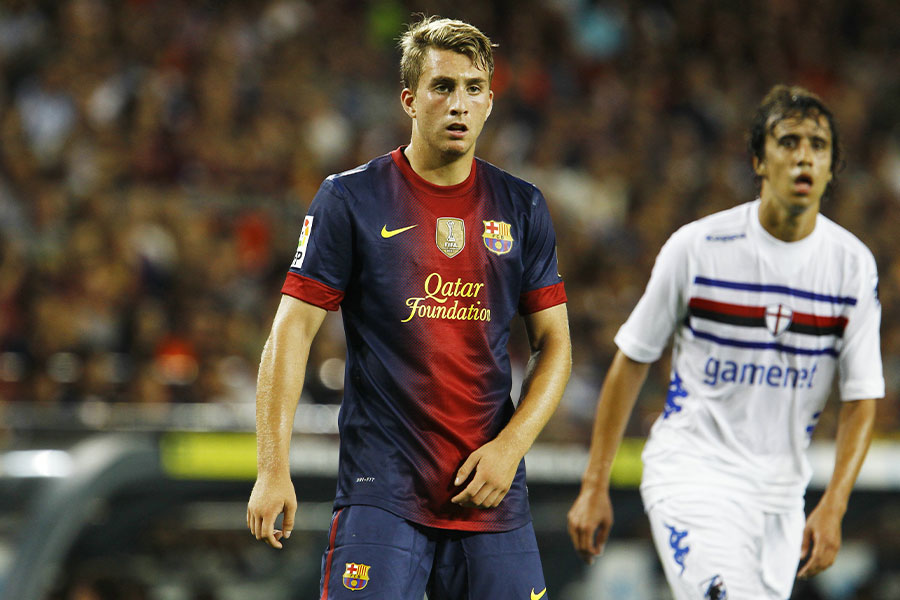 かつてバルセロナでプレーをしたジェラール・デウロフェウ【写真：アフロ】