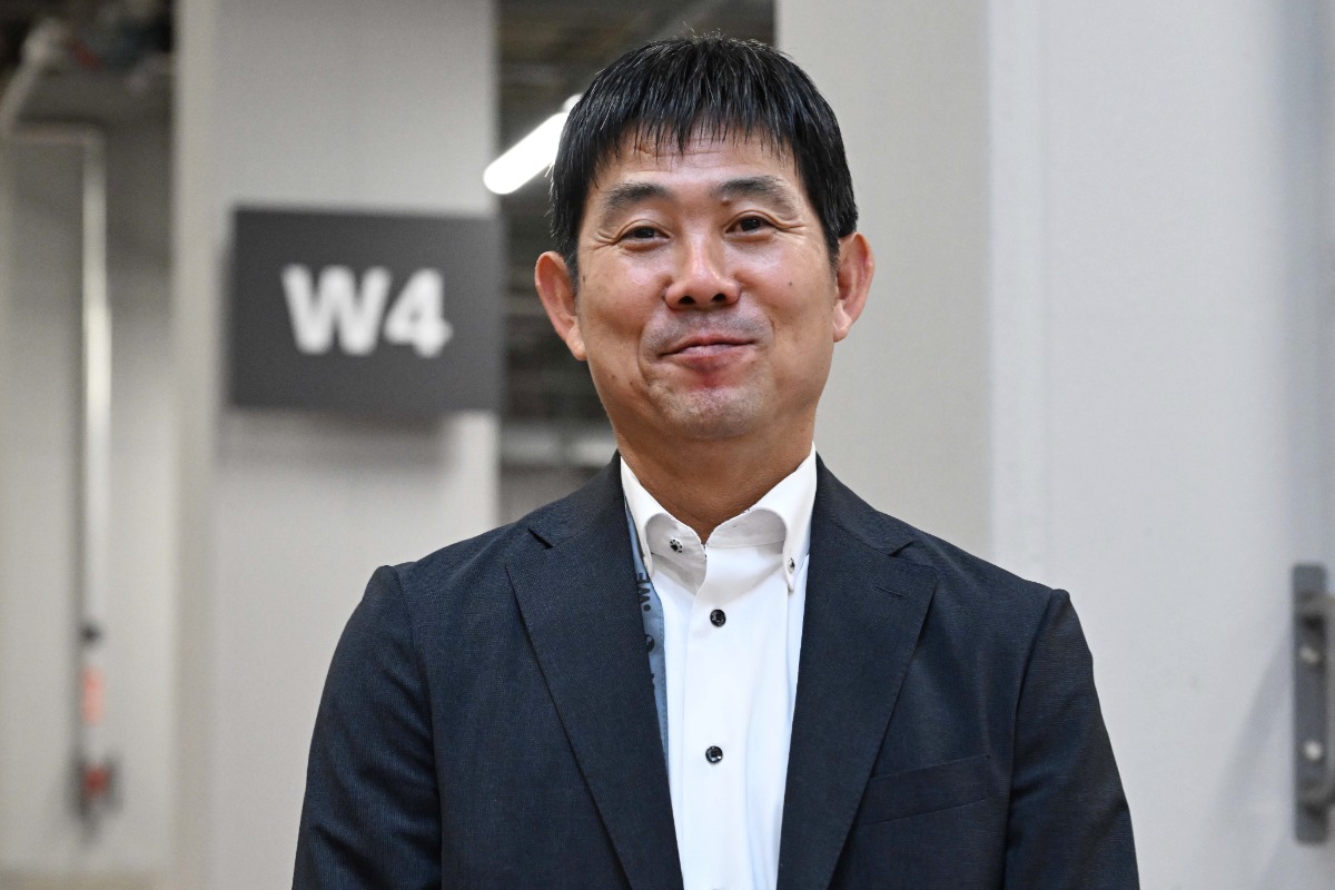 日本代表を率いる森保一監督【写真:徳原隆元】