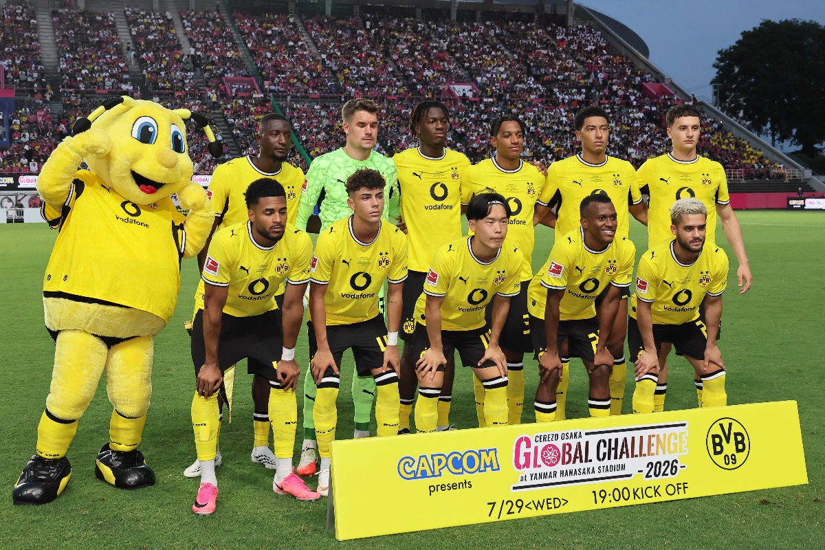 ドルトムント公式の投稿が話題に【写真:柳瀬心祐】