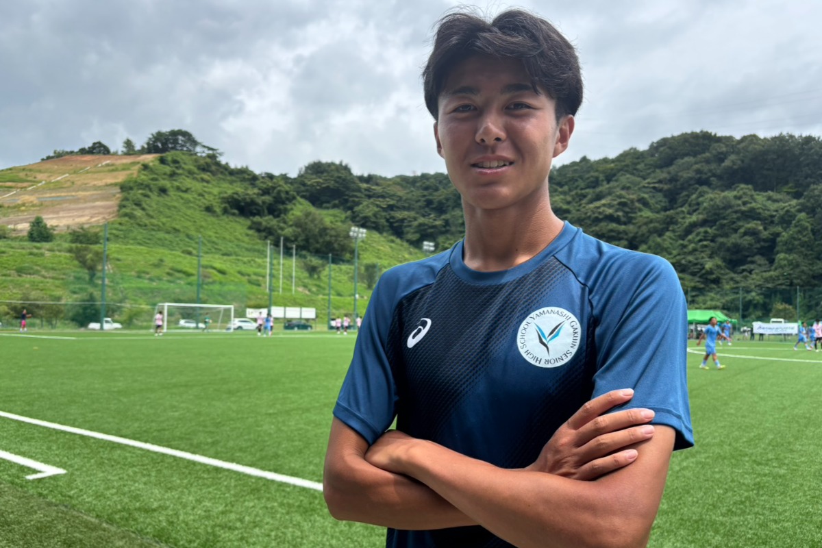 山梨学院の疋田将【写真:安藤隆人】