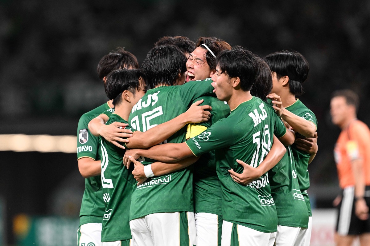 東京Vは林尚輝ゴールで先制した【写真:徳原隆元】