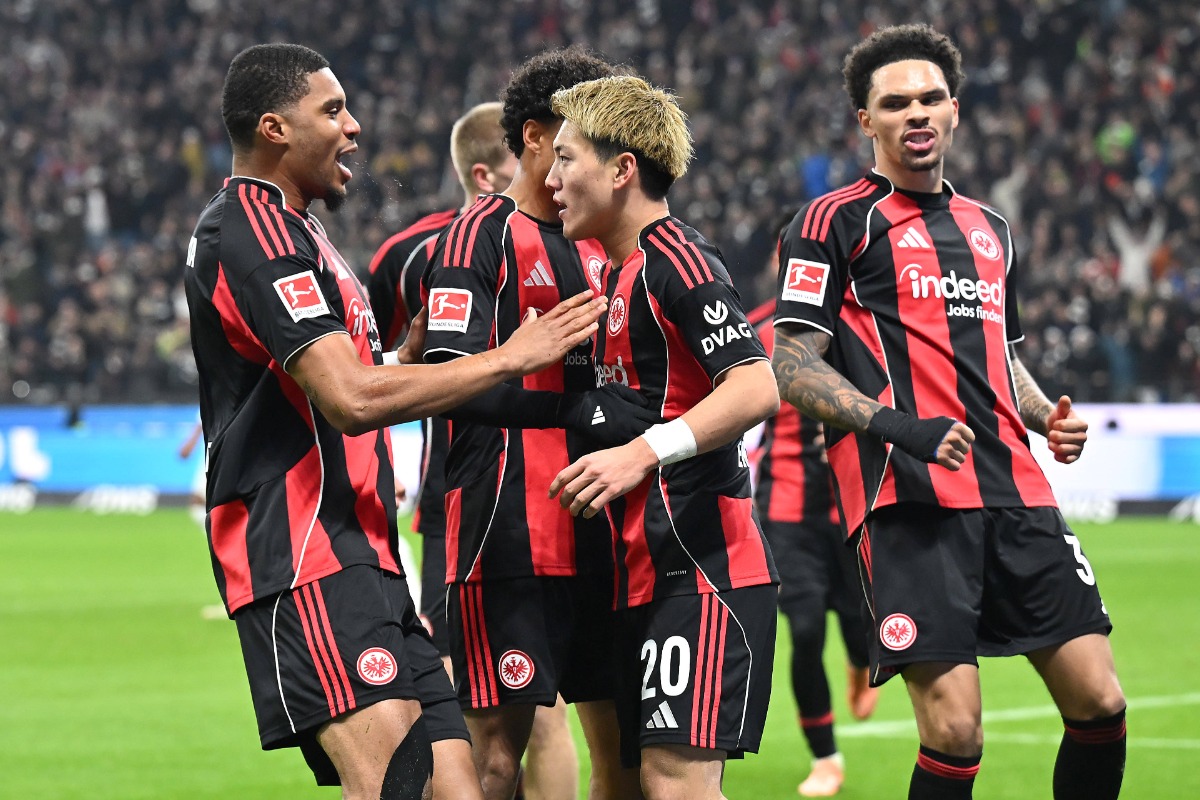 フランクフルトが新ユニフォームを発表した【写真：アフロ】