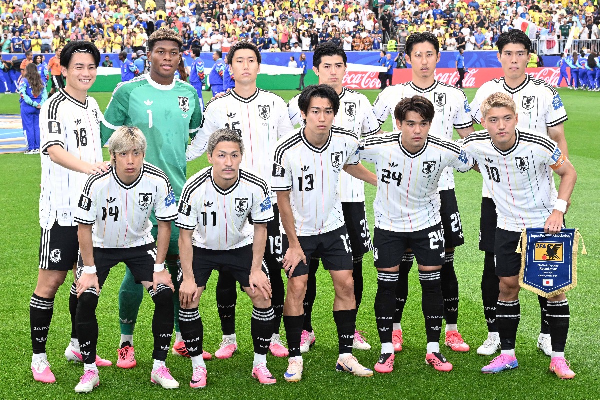 ブラジルに敗戦した日本代表【写真:徳原隆元】