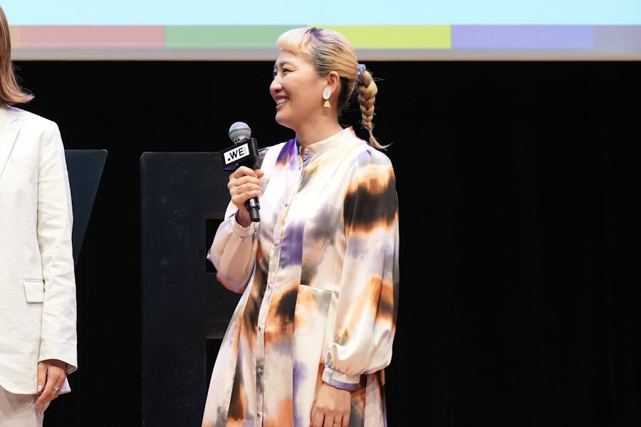 元日本代表FWの丸山桂里奈さん【写真:(C) WE LEAGUE】