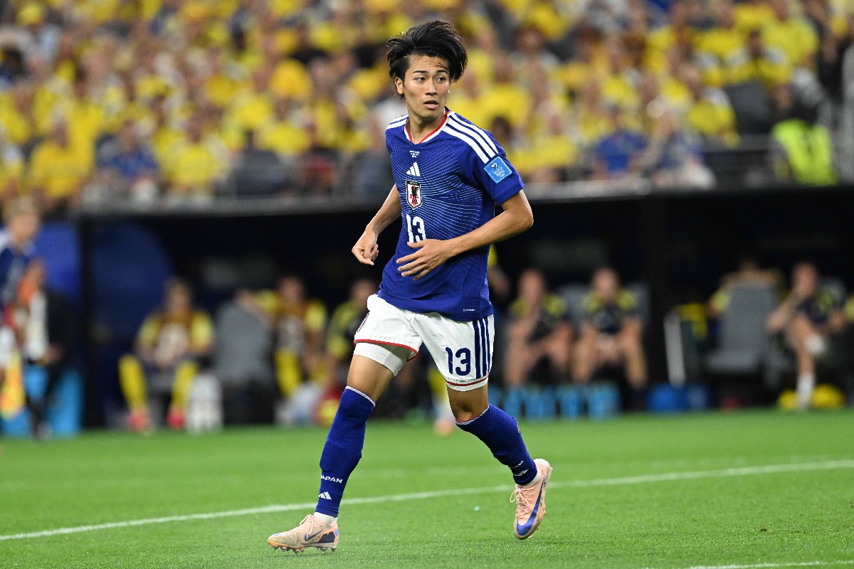 スタッド・ランスの日本代表MF中村敬斗【写真:徳原隆元】