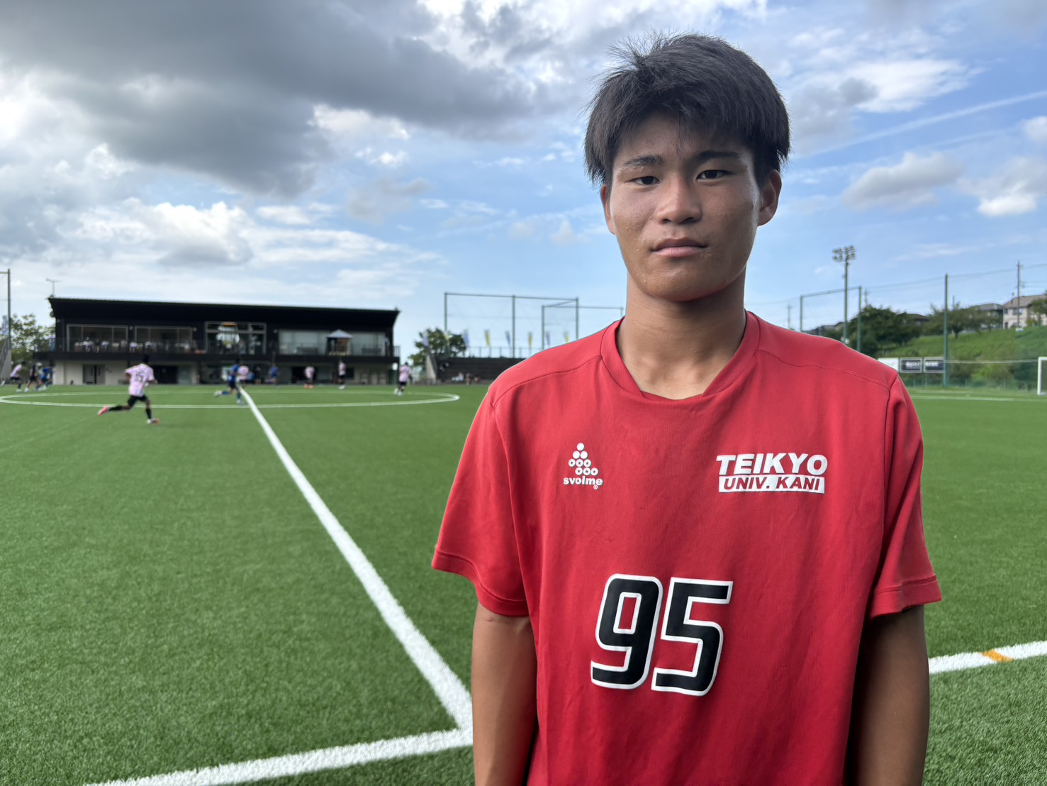 帝京大可児高の高田憲慎【写真:安藤隆人】