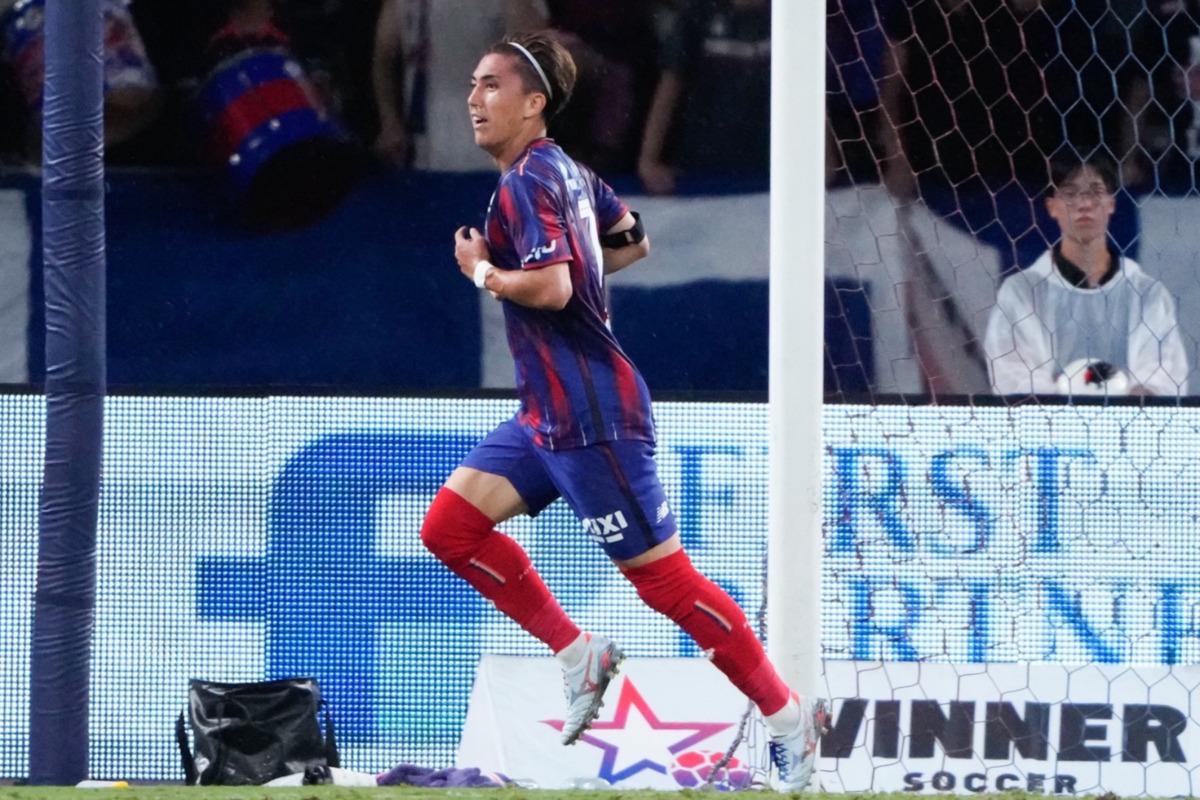 FC東京の安斎颯馬が劇的ゴール【写真:増田美咲】
