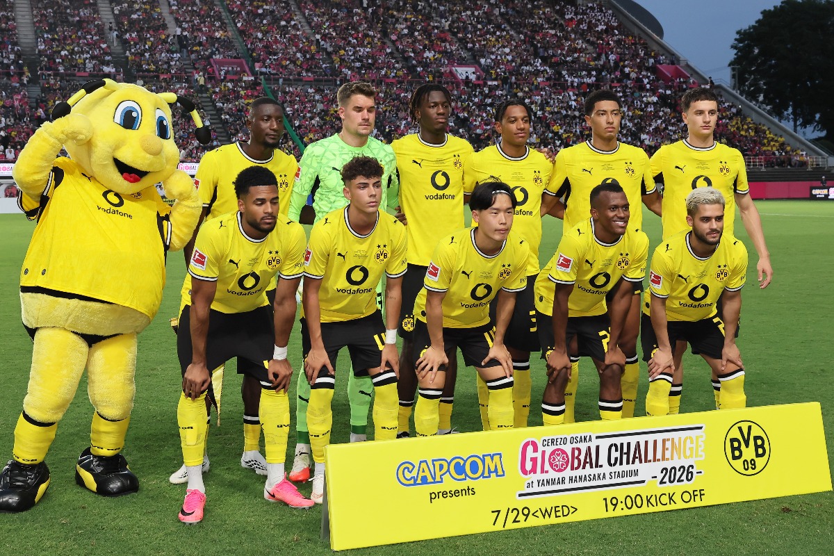 ドルトムント日本語版公式の投稿が話題に【写真:柳瀬心祐】