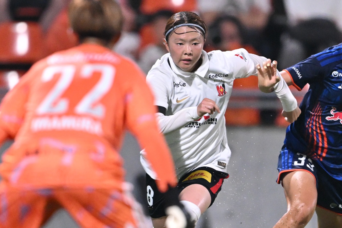 浦和レッズレディースの榊原琴乃【写真:(C) WE LEAGUE】