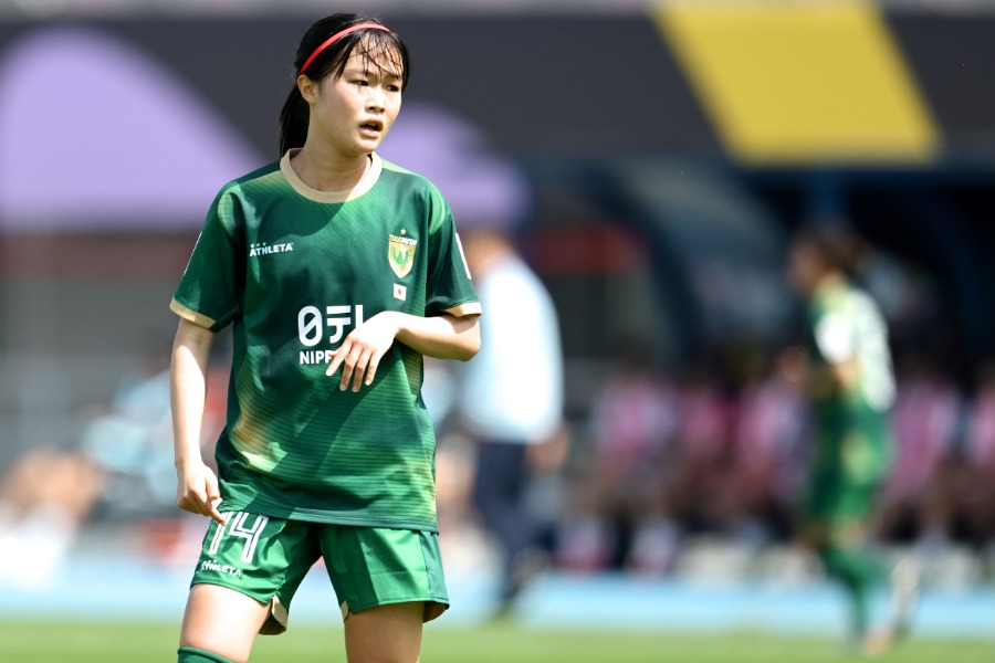 日テレ・東京Vベレーザの眞城美春【写真:SportsPressJP/アフロ】