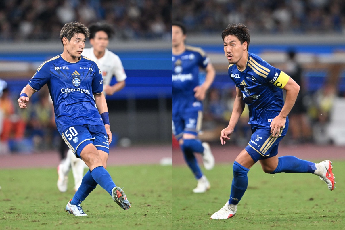 岡村大八と昌子源のやり取りが話題に【写真：徳原隆元】