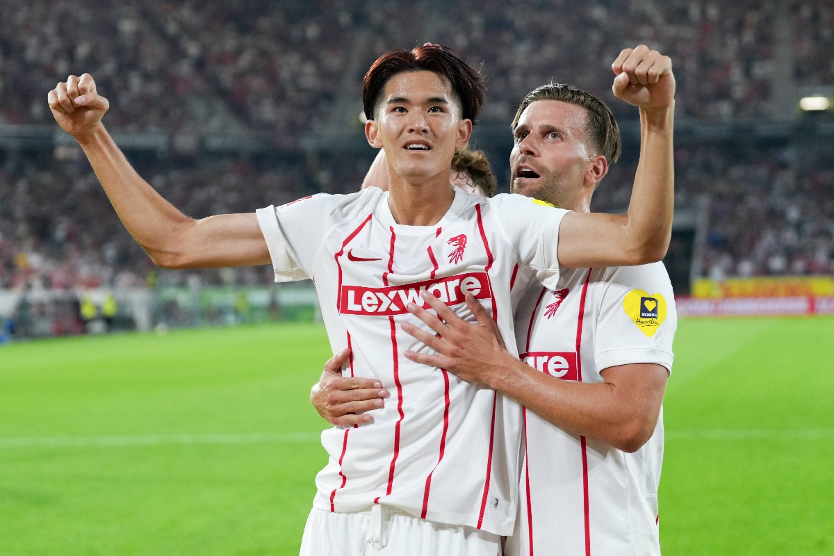 フライブルクの後藤啓介が2戦連発【写真:アフロ】