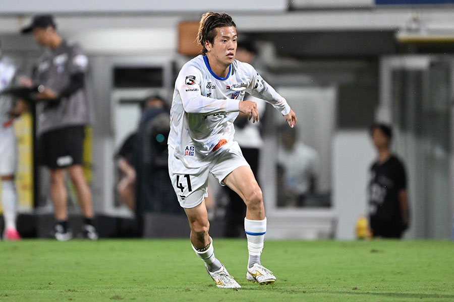 長谷川元希がチームの現状について話した【写真:徳原隆元】