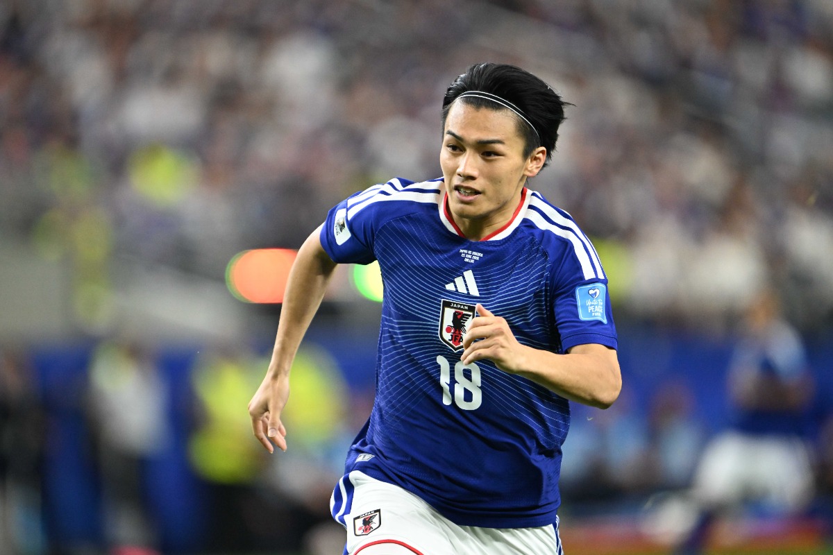 リールへ移籍した日本代表の上田綺世【写真:徳原隆元】