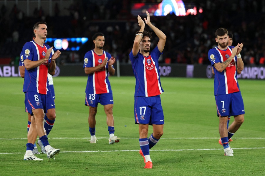 公式戦4戦未勝利のPSG【写真:ロイター】
